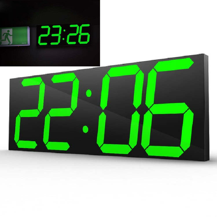 Adesivo da parete Orologio da parete a LED Orologio decorativo Orologio a specchio acrilico creativo Spina americana, Remote Version Sealed Box