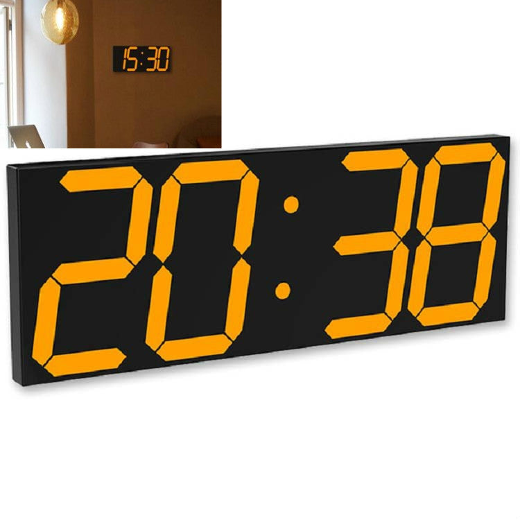 Adesivo da parete Orologio da parete a LED Orologio decorativo Orologio a specchio acrilico creativo Spina americana, Remote Version Sealed Box