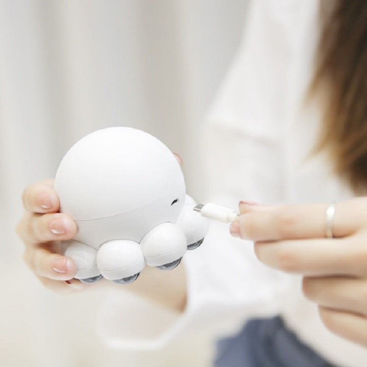 Massaggiatore cervicale per impacchi caldi multifunzionali per spalle e collo a forma di polpo piccolo