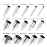 15 in 1 apri foro in vetro diamantato da 6-50 mm, apri foro in marmo ceramico, 15 In 1 Diamond Glass Hole Opener