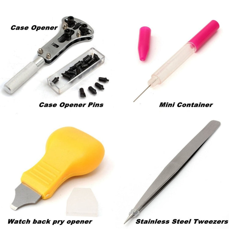 Set di strumenti per la riparazione di orologi 144 in 1, 144 in 1 Watch Repair Set