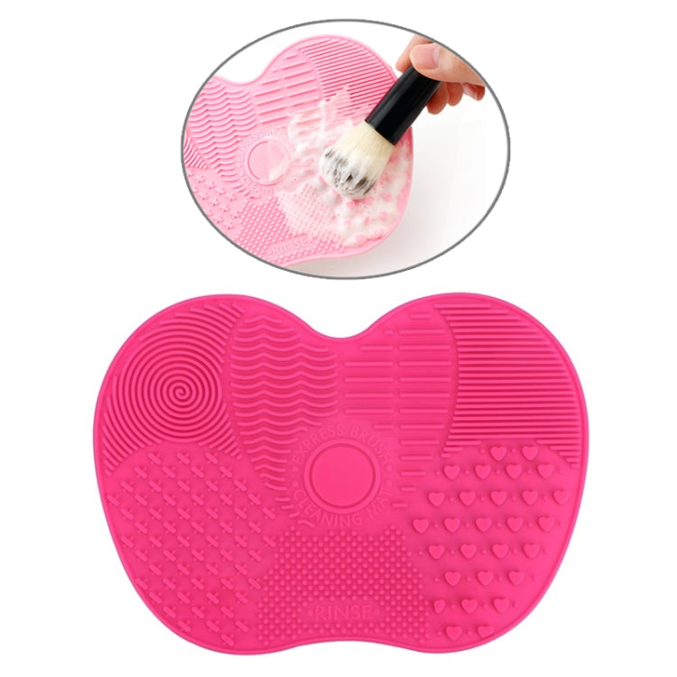 Strumenti per il lavaggio del tappetino per la pulizia dei pennelli in silicone per il trucco cosmetico Spazzole per sopracciglia Tampone per la pulizia Scrubber Board Strumento per la pulizia del trucco