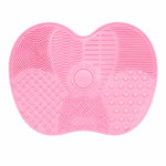 Strumenti per il lavaggio del tappetino per la pulizia dei pennelli in silicone per il trucco cosmetico Spazzole per sopracciglia Tampone per la pulizia Scrubber Board Strumento per la pulizia del trucco