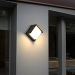 Lampada da parete a LED impermeabile per esterno IP54 da giardino con portico da patio 10W 3000K, 13cm Round Shape, 13cm Square Shape, 16cm Round Shape, 16cm Square Shape