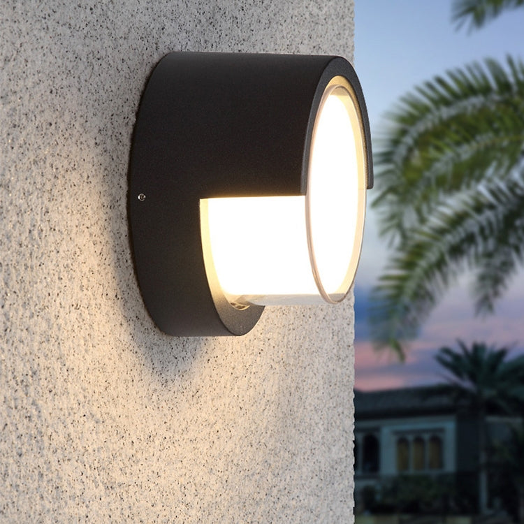 Lampada da parete a LED impermeabile per esterno IP54 da giardino con portico da patio 10W 3000K, 13cm Round Shape, 13cm Square Shape, 16cm Round Shape, 16cm Square Shape
