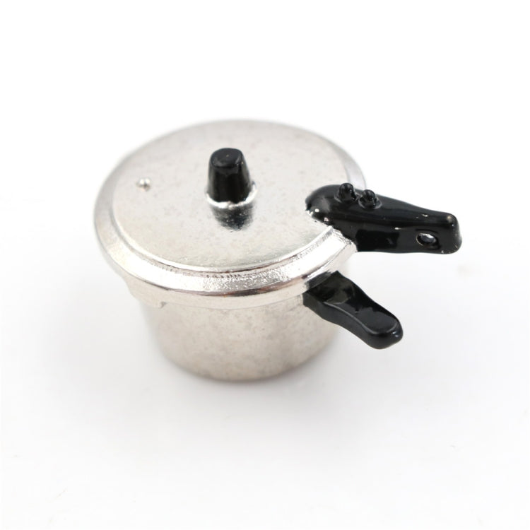 Casa delle bambole Mini cucina pentola a pressione Strumenti di cottura Giocattoli educativi per bambini, Pressure Cooker