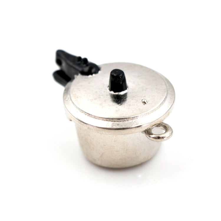 Casa delle bambole Mini cucina pentola a pressione Strumenti di cottura Giocattoli educativi per bambini, Pressure Cooker