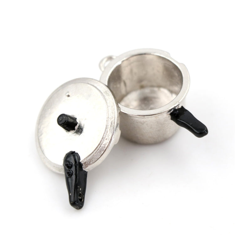 Casa delle bambole Mini cucina pentola a pressione Strumenti di cottura Giocattoli educativi per bambini, Pressure Cooker