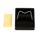 Staffa per saldatore semplice in bachelite con telaio quadrato piccolo da 2 pezzi, Iron Bracket