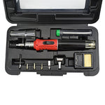 Set di strumenti per saldatore a gas multifunzionale HS-1115K 10 in 1