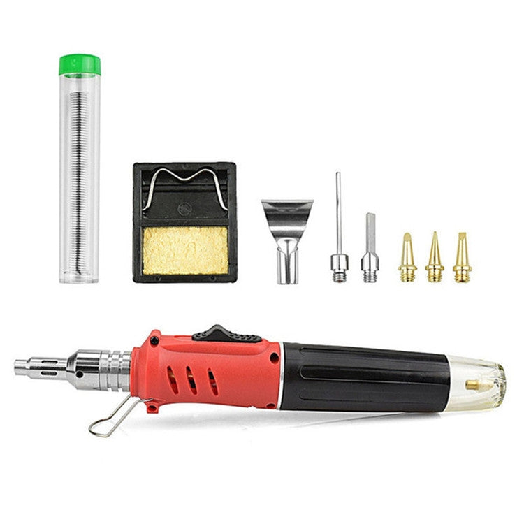 Set di strumenti per saldatore a gas multifunzionale HS-1115K 10 in 1