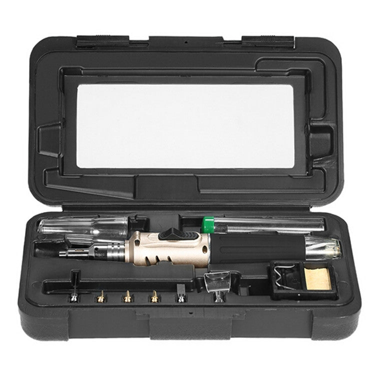 Set di strumenti per saldatore a gas multifunzionale HS-1115K 10 in 1