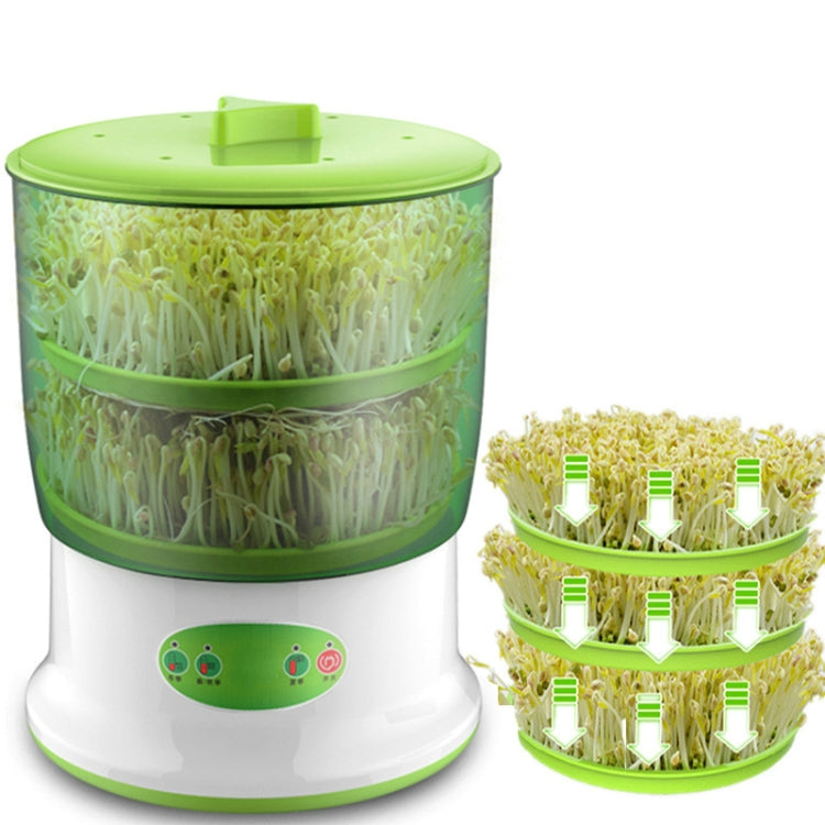 Creatore intelligente di germogli di soia Aggiornamento domestico Termostato di grande capacità Macchina automatica per la coltivazione di semi verdi, Intelligent Bean Sprouts Maker