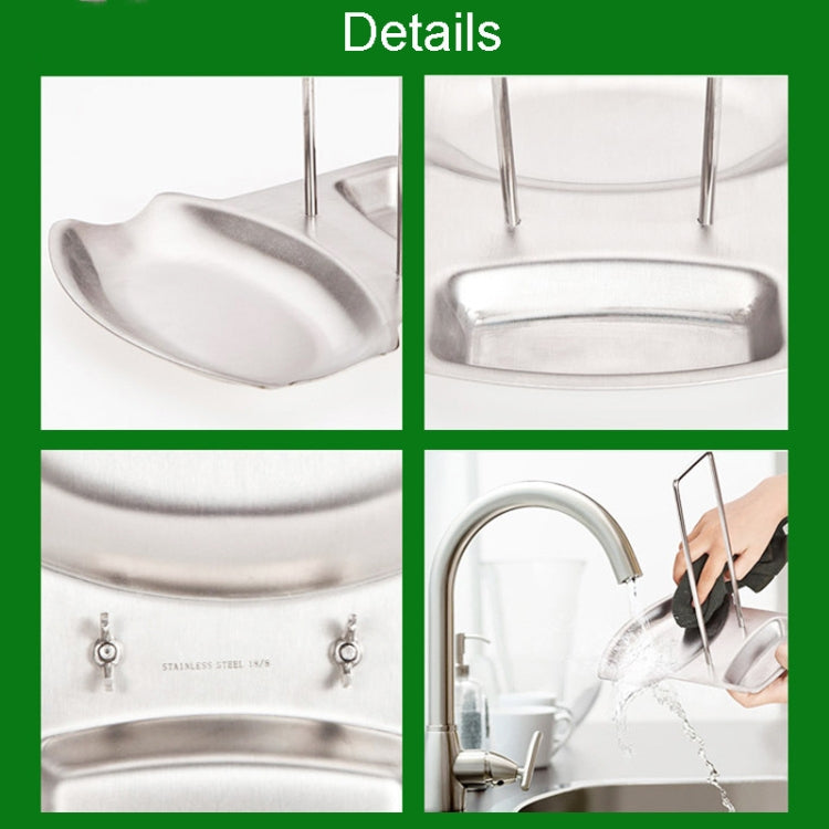 Accessori per la cucina di casa, supporto per cucchiaio, coperchio per coperchio per pentola in acciaio inossidabile