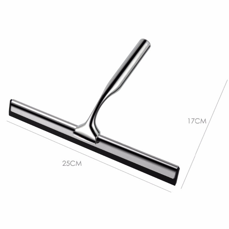 Tergivetro per vetri per finestre, doccia, specchio da bagno, tergicristallo in gomma con gancio di aspirazione per la rimozione del vapore acqueo, Glass Window Squeegee Cleaner