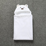 Simpatici animali dei cartoni animati per neonati, coperta per bambini, accappatoio con cappuccio, asciugamano da bagno per bambini