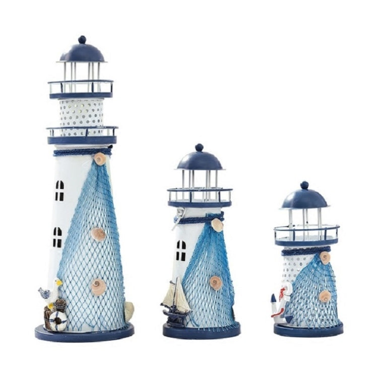 Luce notturna a LED con torre flash decorativa creativa in ferro battuto, Small 14cm, Medium 19cm, Large 30cm