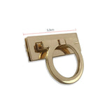 Chiusura per naso toro grande per borsetta da 10 pezzi, Big Bull Nose Lock