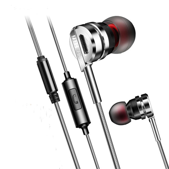 Auricolari D05 stereo con microfono