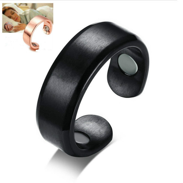 Dispositivo per dormire con digitopressione, trattamento con anello antirussamento, riflessologia plantare, antiapnea russante