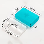 Organizer medico portatile per vitamine da 2 pezzi Mini 6 slot