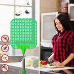 Scacciamosche in plastica retrattile creativa, forniture estive. Scacciamosche