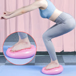 Cuscino speciale per equilibrio massaggio yoga spesso antideflagrante, diametro: 33 cm, 33cm Purple, 33cm Pink, 33cm Blue