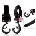 2 PZ/LOTTO Accessori per passeggino Gancio multifunzione per passeggino Gancio in plastica nera, Plastic Hook(Pink), Plastic Hook(Yellow)