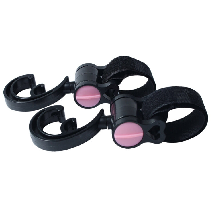 2 PZ/LOTTO Accessori per passeggino Gancio multifunzione per passeggino Gancio in plastica nera, Plastic Hook(Pink), Plastic Hook(Yellow)