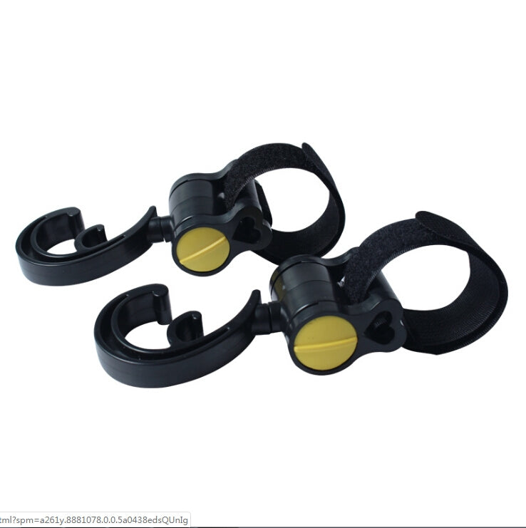 2 PZ/LOTTO Accessori per passeggino Gancio multifunzione per passeggino Gancio in plastica nera, Plastic Hook(Pink), Plastic Hook(Yellow)