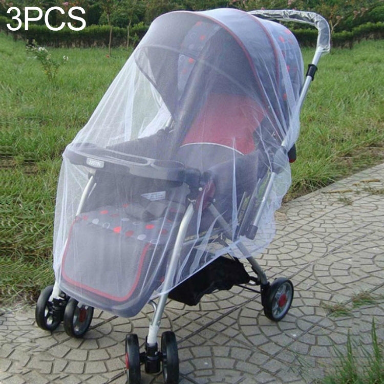 3 PZ 150 cm Passeggino per zanzare Insetti Scudo Netto Sicuro per neonati Protezione Mesh Passeggino Accessori Zanzariera