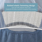 3 PZ 150 cm Passeggino per zanzare Insetti Scudo Netto Sicuro per neonati Protezione Mesh Passeggino Accessori Zanzariera