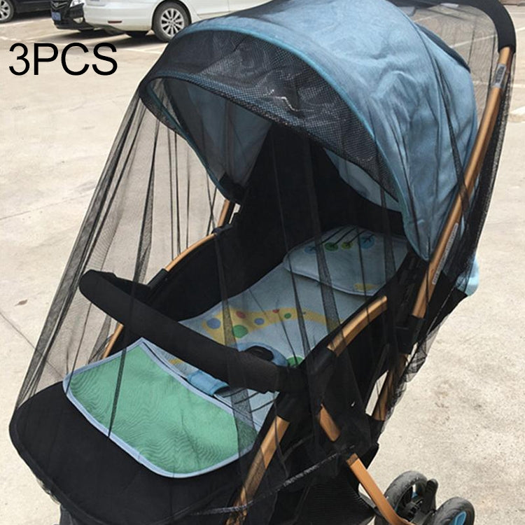 3 PZ 150 cm Passeggino per zanzare Insetti Scudo Netto Sicuro per neonati Protezione Mesh Passeggino Accessori Zanzariera