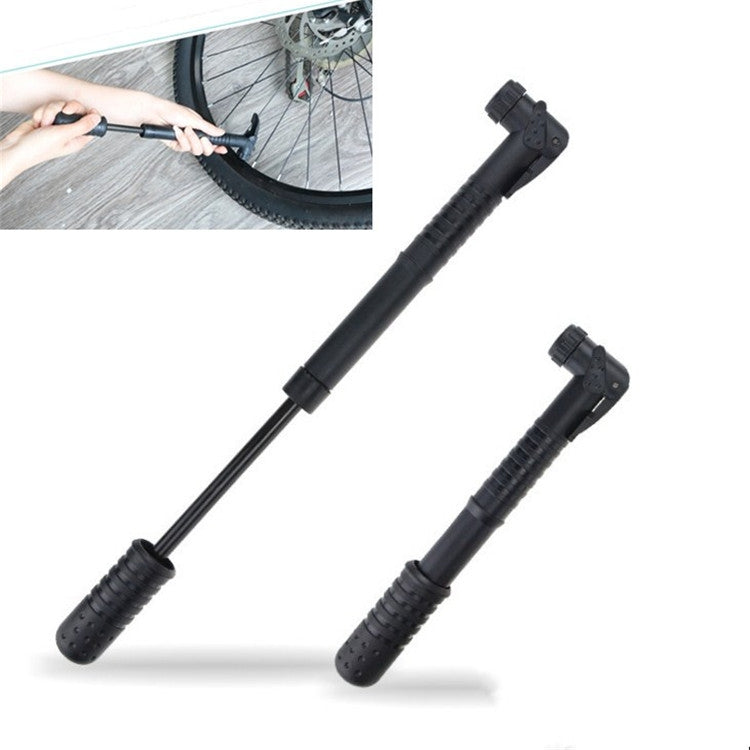 Mini pompa da basket portatile con pompa d'aria portatile da equitazione Dead Fly da 3 pezzi, Only Pump, With Clip, With Gas Needle, With Gas Nozzle