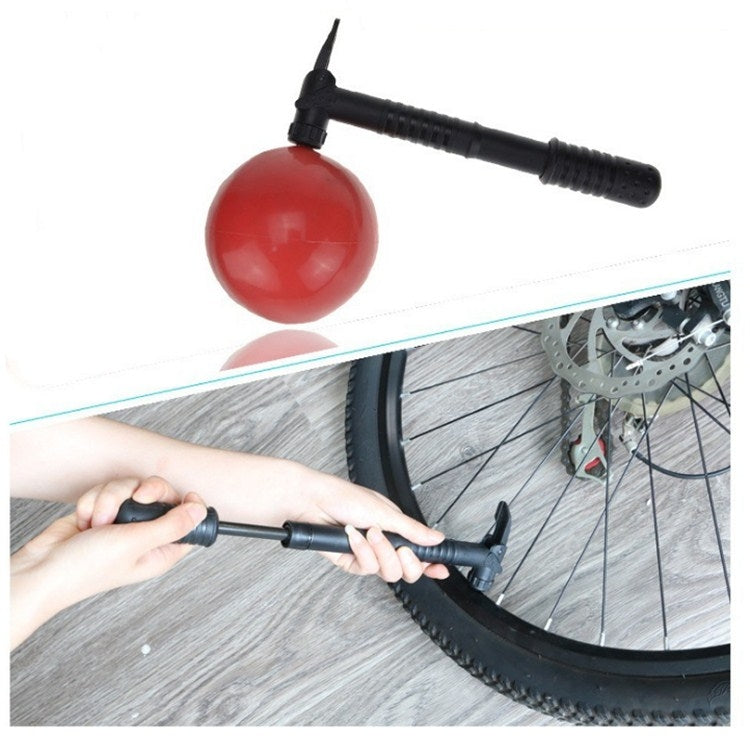Mini pompa da basket portatile con pompa d'aria portatile da equitazione Dead Fly da 3 pezzi, Only Pump, With Clip, With Gas Needle, With Gas Nozzle
