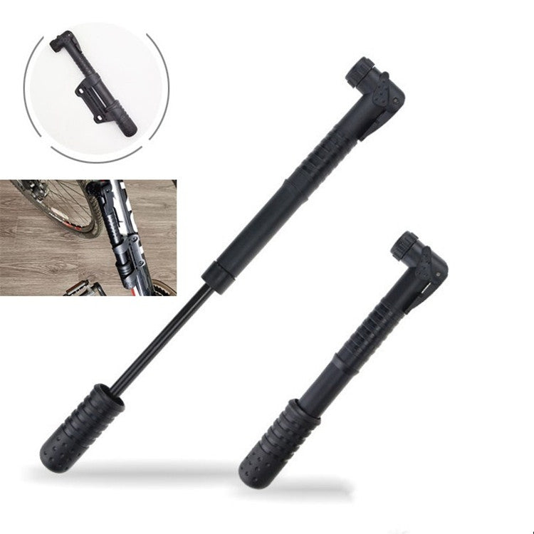 Mini pompa da basket portatile con pompa d'aria portatile da equitazione Dead Fly da 3 pezzi, Only Pump, With Clip, With Gas Needle, With Gas Nozzle