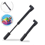 Mini pompa da basket portatile con pompa d'aria portatile da equitazione Dead Fly da 3 pezzi, Only Pump, With Clip, With Gas Needle, With Gas Nozzle