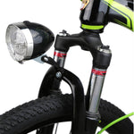 2 luci di avvertimento di sicurezza per guida notturna per fari per bicicletta retrò a 3 LED