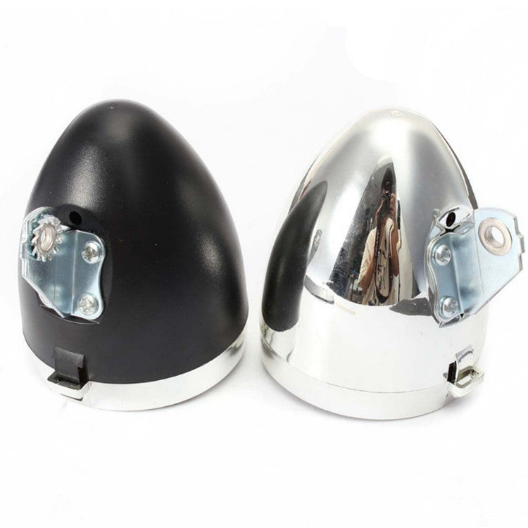 2 luci di avvertimento di sicurezza per guida notturna per fari per bicicletta retrò a 3 LED