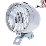 2 luci di avvertimento di sicurezza per guida notturna per fari per bicicletta retrò a 3 LED