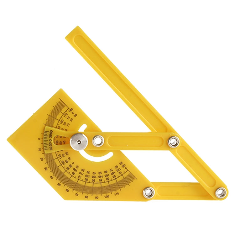 Strumento modello Goniometro Strumento braccio di misurazione Righello Righello per la lavorazione del legno da 180 gradi, 180 Degree Ruler