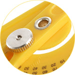 Strumento modello Goniometro Strumento braccio di misurazione Righello Righello per la lavorazione del legno da 180 gradi, 180 Degree Ruler