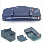 11 LED Clip On Cap Light Torcia bianca Camping Clip-On Cap/Cappello Lampada da ciclismo Escursionismo Camping Cap Light
