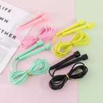 Corda per saltare in gomma con manico piccolo a forma di penna da 10 pezzi per fitness, 2 PCS