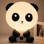 Lampade per cameretta per bambini Luce notturna per animali domestici in plastica in PVC Lampadina per bambini a LED per sonno, Panda US, Dog US, Panda EU, Dog EU, Rabbit US, Bear US, Rabbit EU, Bear EU