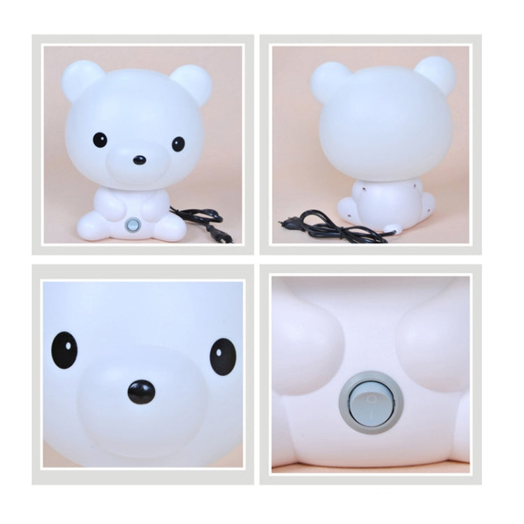 Lampade per cameretta per bambini Luce notturna per animali domestici in plastica in PVC Lampadina per bambini a LED per sonno, Panda US, Dog US, Panda EU, Dog EU, Rabbit US, Bear US, Rabbit EU, Bear EU