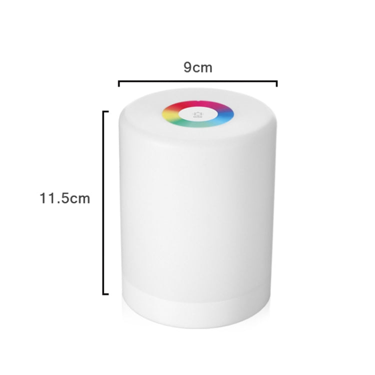 Lampada dimmer a induzione con controllo tattile a LED Luce notturna da comodino ricaricabile con cambio colore RGB dimmerabile intelligente