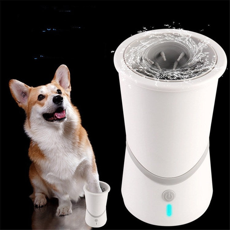 Tazza elettrica lavapiedi per cane ricaricabile USB