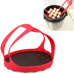 Vaporiera in silicone per pentola a pressione con imbracatura a vapore, Silicone Steamer