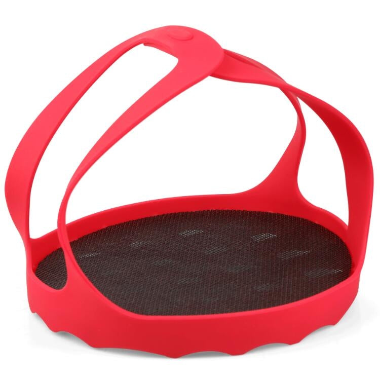 Vaporiera in silicone per pentola a pressione con imbracatura a vapore, Silicone Steamer